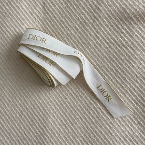 Dior Beautiful White Ribbon
